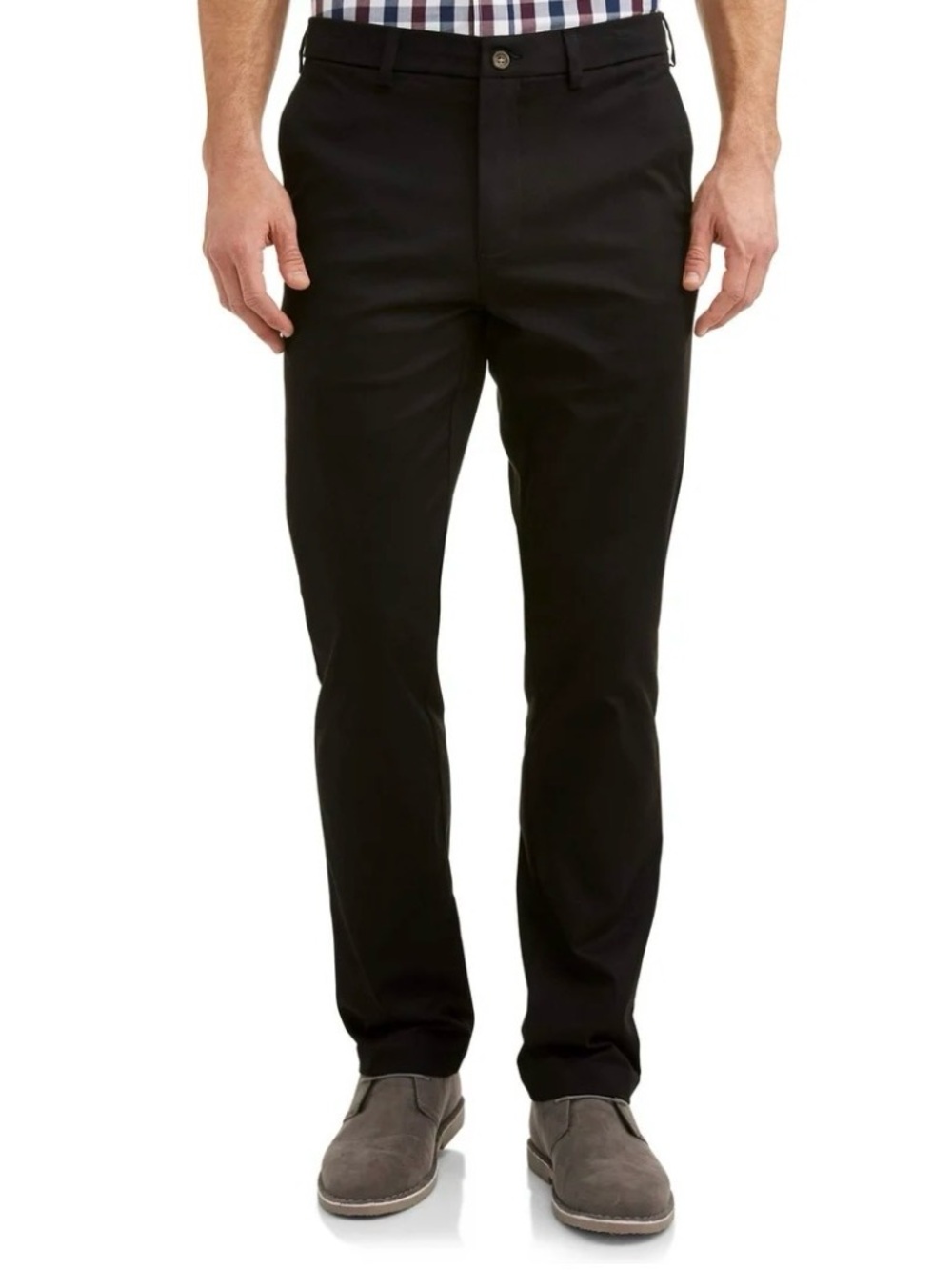 George Straight-Leg Men's Jeans in Black sie 36x32